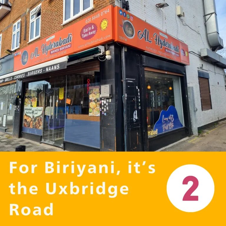 For Biriyani, It’s The Uxbridge Road